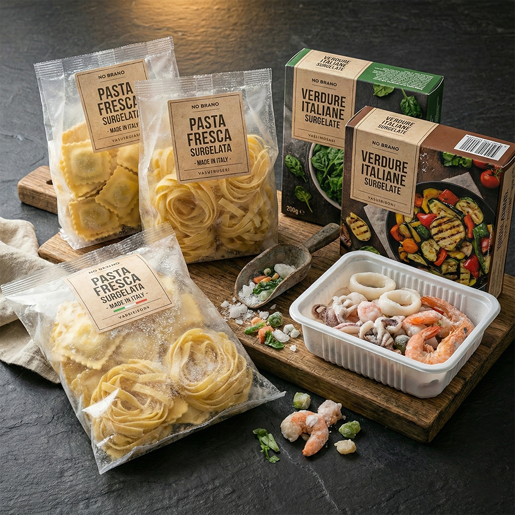 Prodotti Surgelato - Gelato, pizza, piatti pronti
